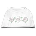 thumbnail image 3 of Pet Dog  Cat Shirt Rhinestone, "Tropical Flower", 3 of 10