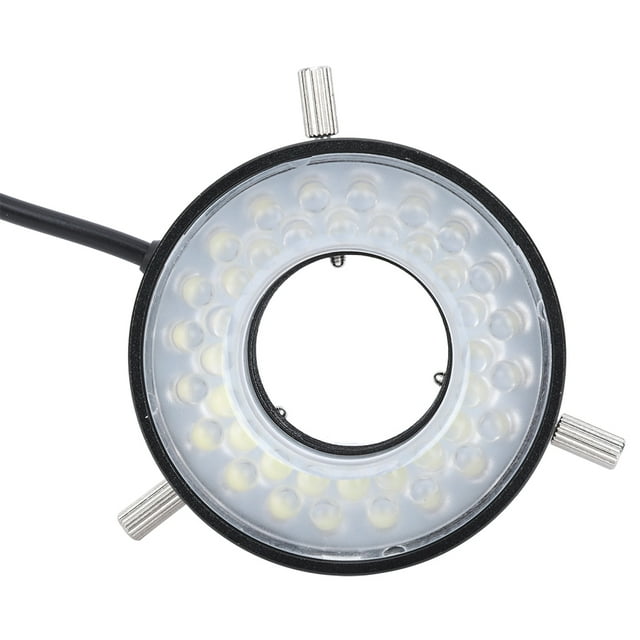 Adjustable LED Light for Video Microscopes Optical Instrument Brightness Source 360 Degree Illumination with Less Heat Made of Anti Aging Materials