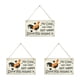 thumbnail image 2 of Cartel de Gallinero Bewildely Placas Colgantes de Diseño Atractivo, 2 of 6