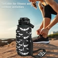 thumbnail image 6 of Witch Theme 64oz Water Bottle with Storage Sleeve - Gothic Leakproof Large Capacity Bottle with Adjustable Strap for Halloween Workouts, 6 of 7