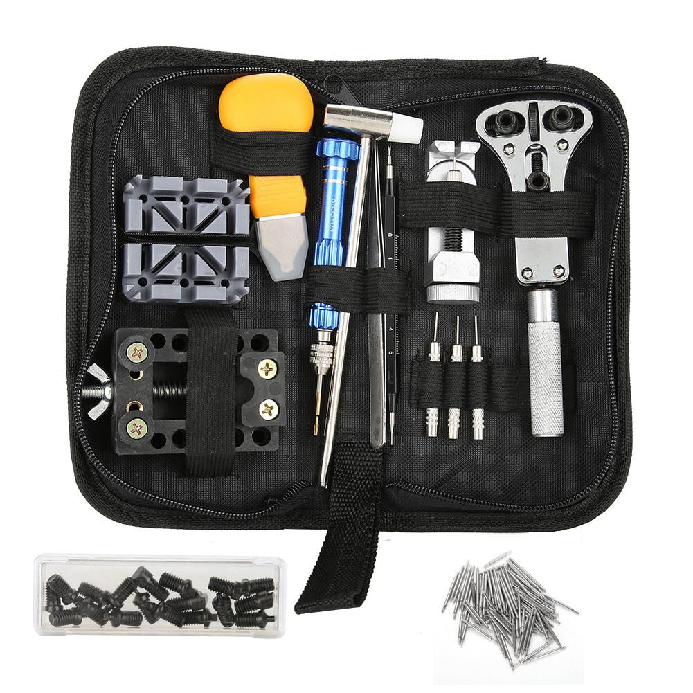 Panatime 14 Piece Tool Kit for Watches in Zipper Travel Case 