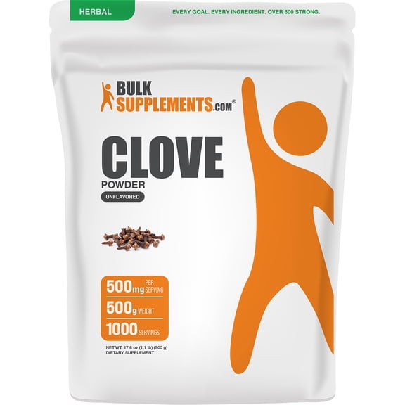 BulkSupplements Clove Powder - 500 Grams (1.1 lbs)