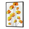 thumbnail image 3 of Designart 'Country Yellow Flowers On White' Traditional Framed Canvas Wall Art Print, 3 of 5