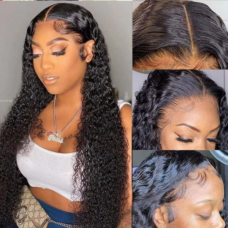 HAOFAN 13x6 HD Lace Front Wigs Human Hair Wigs For Black Women