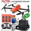 Autel Robotics EVO II (EVO 2) 8K Foldable Quadcopter Drone with 3-Axis Gimbal with 3-Battery Ultimate Accessory Bundle