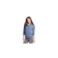 thumbnail image 1 of Aeropostale Womens Logo 1/4 Zip Sweatshirt, Blue, Juniors, Small, 1 of 1