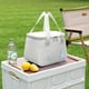 thumbnail image 5 of Ganfancp Bolsa de Comida con Aislamiento de Arroz Bolsa de Gran Capacidad para Fiambrera Bolsa a Prueba de Agua Bolsa de Hielo Bolsa de Comida para La Oficina Rebajas Flash Deals 1X Bolsa Bento, 5 of 6