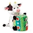 thumbnail image 4 of Rollee Pollee Farm Friends Cow Plush Hugger and Silk Touch Throw Blanket Set, 40x50 inches - Ultra Soft Novelty Set for Kids, 4 of 7