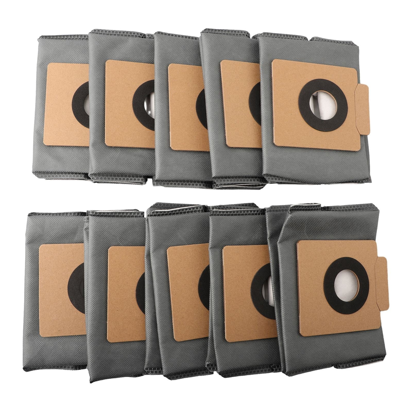 10 Pack Dust Bag for Eufy-Clean X8 Pro Robot Vacuum Self-Empty Station, 4-Layer Bags, Large Capacity Anti-Bacterial and Deodorizing Dust Bags