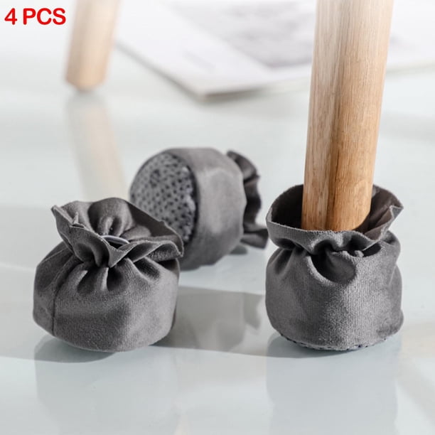 Paquete de 4 calcetines para sillas para suelos , no se fácilmente, la adaptaciónción a las formas de piernas, para patas claro yotijar Pierna calcetines manga