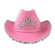 thumbnail image 5 of 2x Sombreros de Vaquero de Lentejuelas de Plumas Rosas Y Blancas con Sombrero para Damas Hugo Sombrero de vaquero, 5 of 10