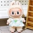 thumbnail image 1 of Plush Doll Clothes Set for Labubu Plush Toy 25x22cm Outfits Accessories, 1 of 6