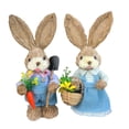 thumbnail image 3 of Estatuilla de Paja perfecl Conejo de Pascua, 3 of 8
