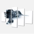 thumbnail image 2 of Woman Portrait Double Exposure - Portrait Canvas Art Print, 2 of 3
