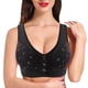 thumbnail image 1 of WILLBEST Brasieres Comodos Para Mujer Sujetador De Mujer Con Hebilla Frontal Y Borde De Encaje Sin Aro De Acero, Ajuste Sin Costuras, Para Yoga, Dormir, Talla Grande 564, 1 of 3
