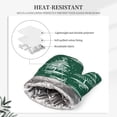 thumbnail image 5 of Disketp Christmas Trees Oven Mitts And Potholders Bbq Gloves-Oven Mitts And Pot Holders With Recycled Infill Silicone Non-Slip Cooking Gloves For Cooking Baking Grilling, 5 of 9