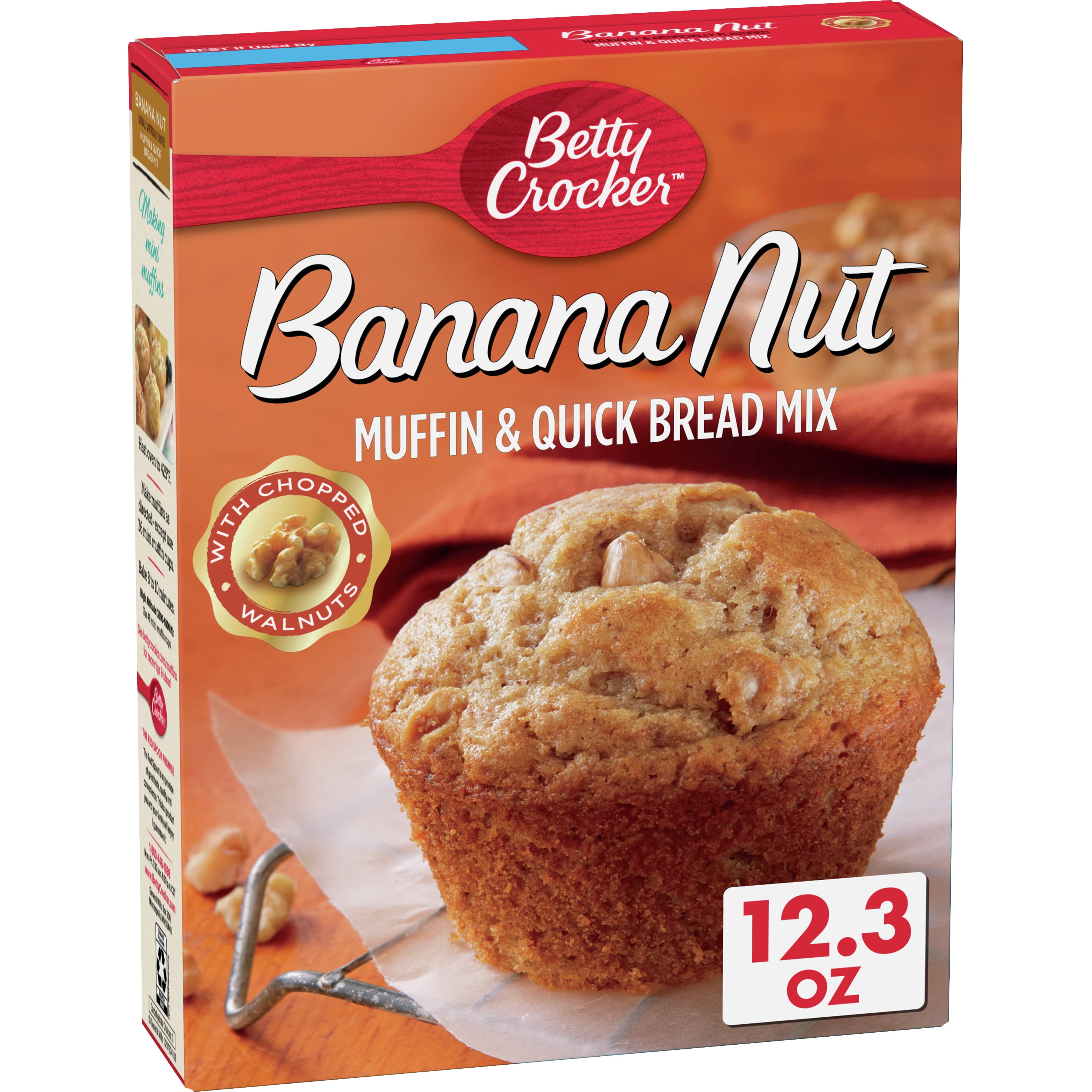 Betty Crocker Banana Nut Muffin & Quick Bread Mix 12.3oz