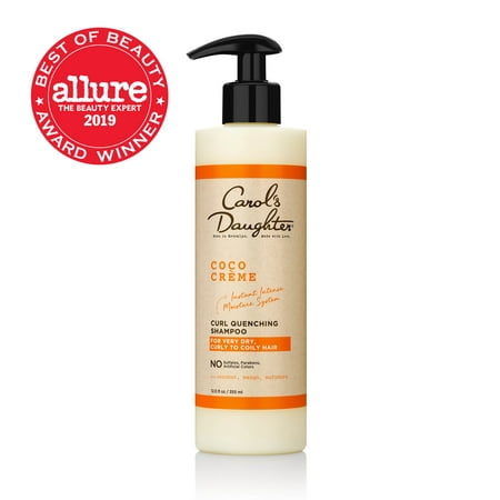 Carol's Daughter Coco Creme Sulfate free Shampoo, with Coconut Oil, for Curly Hair, 12 fl oz