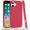 Burgundy, variant on For Apple iPhone 16 Plus (6.7") Slim Classic Hybrid Around Rubber Gummy Gel Slick Hard PC Silicone TPU Chromed Button Cover ,Xpm Phone Case [ Blue ]