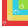 thumbnail image 1 of Juego De Tapetes De Corte Flexibles Extra Gruesos Con Íconos De Alimentos Y Respaldo "Ez-Grip" (Juego De 4 Tapetes) - Tablas De Cortar Flexibles Para Cocina - Juego De Tablas De Cortar De Plástico Fle, 1 of 5