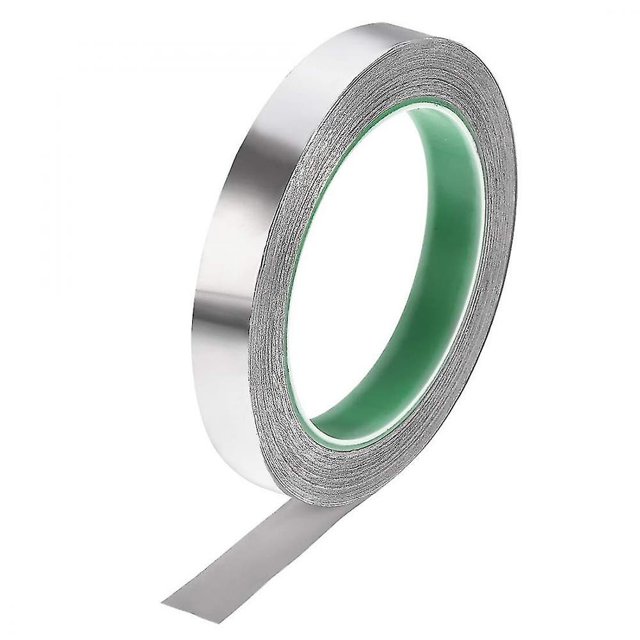 Cinta de alta temperatura JINMJMXG 15 mm para HVAC sellado parcheo de conductos de aire caliente y frío 20 m/65 pies