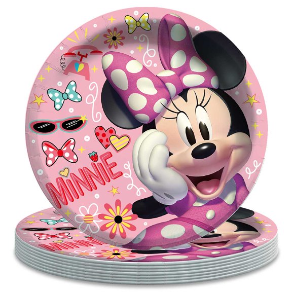 Mouse Birthday Plates Disposable Dinnerware Party Supplies Decorations Tableware
