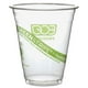 Eco-Products, Inc. EPCC12GS Gobelets pour boissons froides GreenStripe, 12 oz, transparent, 1000 / carton – image 1 sur 3