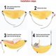 thumbnail image 2 of UBIUO - Cama tipo banana para hámster, hamaca colgante para animales pequeños, cálida, nido, jaula, accesorios para hámster, 2 of 5