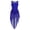 Blue, variant on Junior Teens Girls Sleeveless Lyrical Dance Dress Costume Gymnastics Ballet Leotard with Burgundy 10