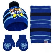 Nickelodeon Toddler Winter Hat, Kids Gloves or Toddlers Mittens, Matching Scarf, Paw Patrol Baby Beanie for Boy Ages 2-4