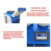 Spot Cooler Air Conditioner Commercial Mobile Outdoor Cooling Aircon Three Column 220V