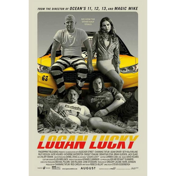Logan Lucky Movie Poster Print (27 x 40) - Item # MOVCB93555