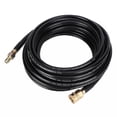 thumbnail image 1 of Manguera de limpieza de tubo de lavadora de alta presión negra de 5800psi y 50 pies Conector rápido de 3/8 pulgadas, 1 of 3