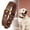 Brown, variant on Pet Artist Genuine Leather Pet Dog Collars Heavy Duty Adjustable for Small Medium Large Dogs with Brass Buckle
