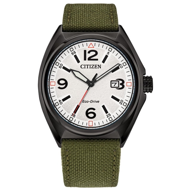 Reloj Citizen AW1575-16A Eco-Drive con correa de nailon verde