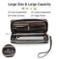 thumbnail image 5 of LOUEBICA Wallet Women Leather RFID Blocking Wristlet wallets Ladies Clutch with Floral Pattern for Phone and Card, 5 of 7