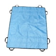 thumbnail image 3 of lionlar Positioning Bed Cushion with Handles Incontinence Bed Pad for Lifting Senior Blue, 3 of 9