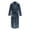 Gray, variant on POIUYTR Mens Robes Plush Fleece Long Robe Fuzzy Warm Spa Bathrobe Full Length Shawl Collar Winter House Robes with Pockets