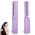 thumbnail image 3 of Jumpingount Peine caliente de pelo morado, carcasa antiescaldado, amplio rango de temperatura, fácil operación, plancha de pelo Cuidado del cabello, 3 of 6