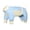 Light Blue, variant on Four-Legged Pet Sun Protection Shirt, Breathable Lightweight Apparel Easy to Put On Take Off & Clean for Dogs Cats,Light Blue,L