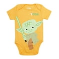 thumbnail image 3 of STAR WARS Baby Boys Bodysuit 5-Pack - Baby Bodysuits With Darth Vader, Boba Fett, Yoda, C-3PO, R2-D2 - Baby 6-9M, 3 of 7
