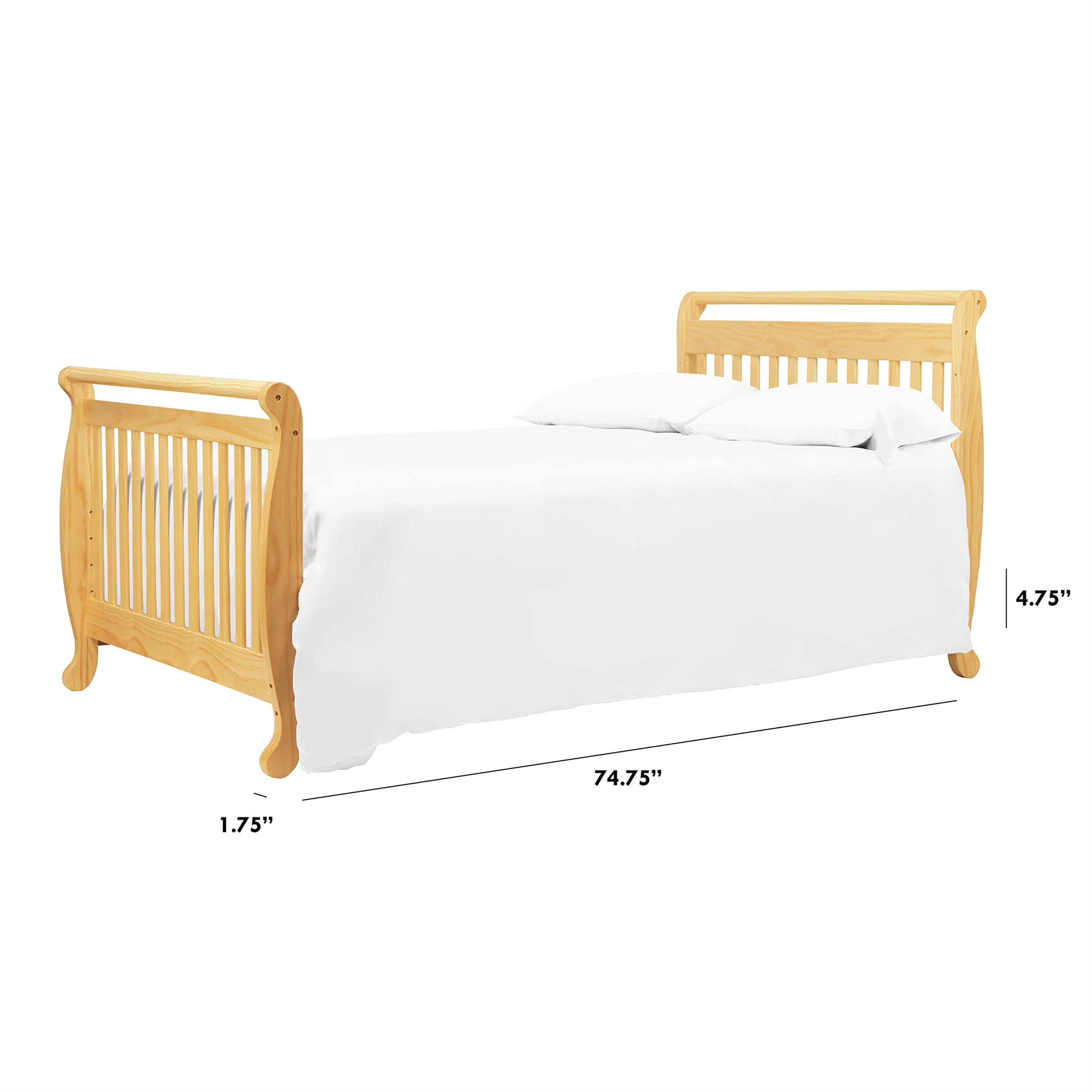 DaVinci Full Twin Size Bed Conversion Kit in Natural