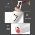 thumbnail image 2 of Rasoir électrique portable USB pour rouge à lèvres et sourcils, 2 of 4