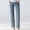 Light Blue, variant on Maternity Work Pants High Waist Stretch Straight Leg Denim Pants Full Length Over The Belly Support Comfortable Casual Pregnancy Jeans Pregnancy Pants