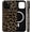 Leopard Print Brown, variant on Case for iPhone 17, [Compatible with MagSafe] Brown Amber Leopard Phone Case for Girl Women Boy Men, Dual-Layer Fashion Design