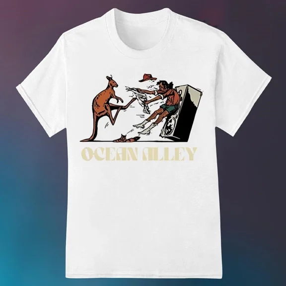 Reprint Rare Ocean Alley band artwork white T-shirt UNISEX All sizes XX371