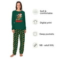 thumbnail image 2 of Matching Christmas Pajamas For Family With Gingerbread Oh Snap, Cotton And Polyester, Handy Pockets, 2 of 7