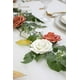 thumbnail image 4 of Flores artificiales Floroom, 50 unidades, rosas falsas de espuma marfil, 4 of 7