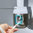 thumbnail image 6 of Automatic Toothpaste Dispenser Wall Mounted, Hands-Free Squeezer for Kids & Adults, No Mess Bathroom Organizer with Adhesive Stickers, BPA-Free (Fits Most Tubes) Walmart Outlet, 6 of 9