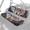 American Flag Wolf Pattern, variant on XYZCANDO Camo Dog UTV Seat Cover with Kawasaki Mule 4000 2 Pack, Wear Proof Perfect Fit Adjustable Bottom Strap UTV Offroad Bench Seat Protector